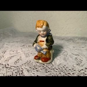 Boy with Watering Can - Made in Occupied Japan - 1940’s